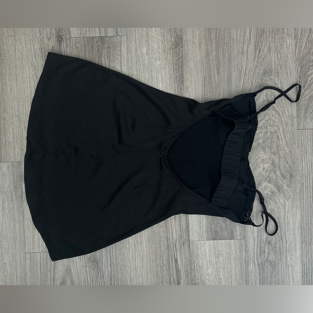 superdown Black Satin Mini Dress - Picture 4 of 5